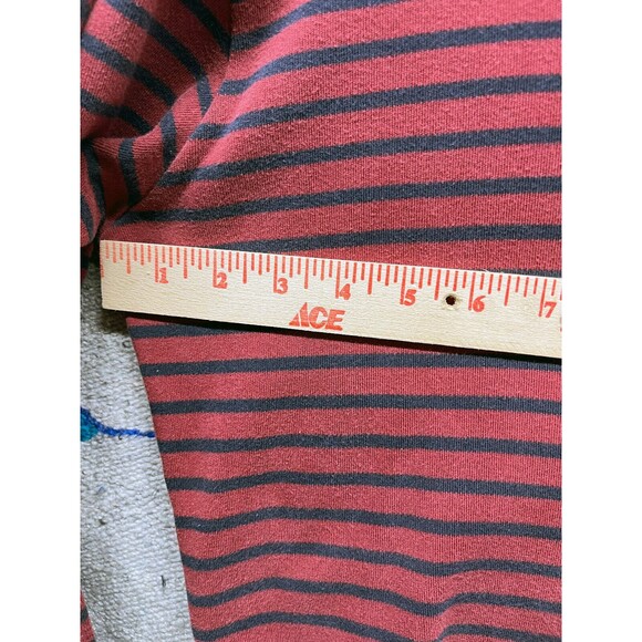 Vintage 90s Polo Striped Turtleneck Fits M - Picture 4 of 8